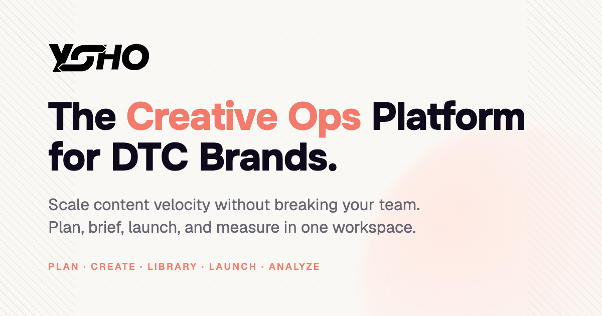 Scale content velocity without breaking your team — Yoho